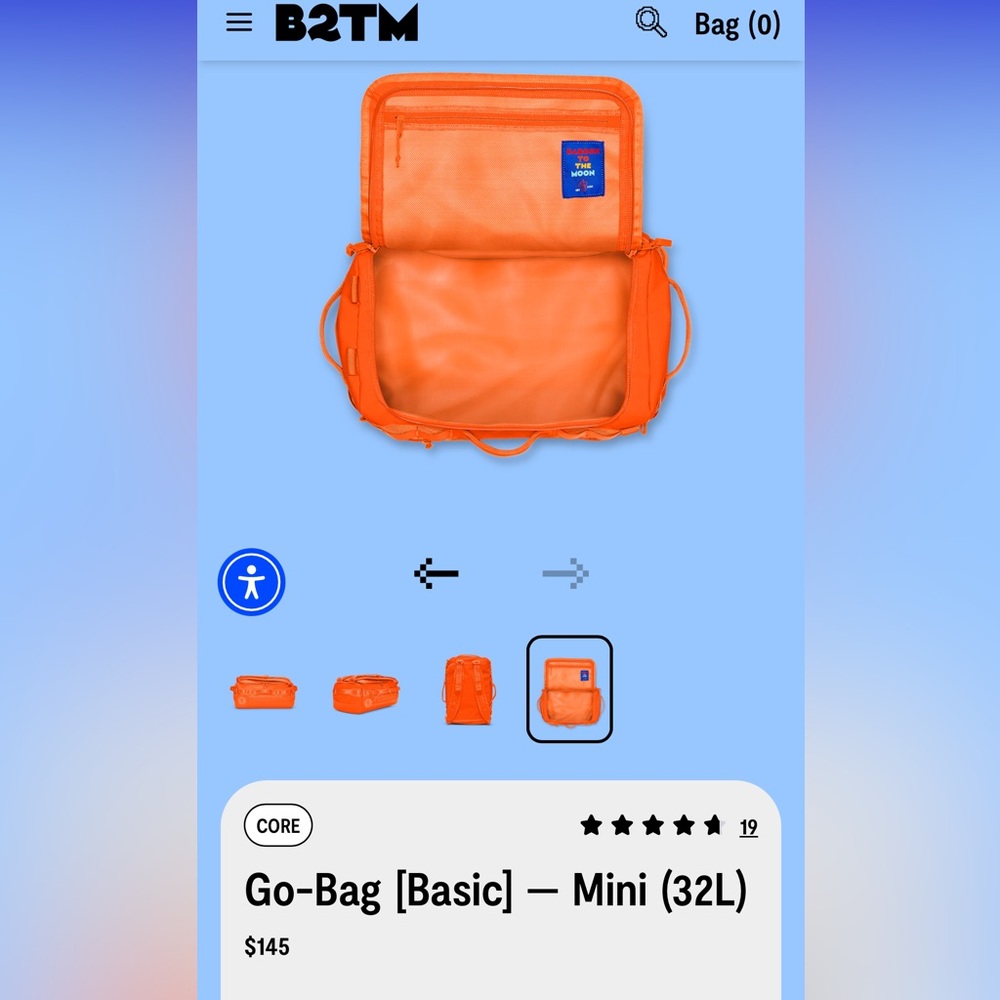 Baboon to the Moon Go Bag Mini